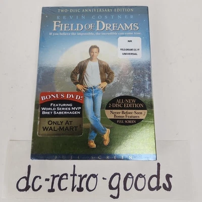 Field Of Dreams Dvd 2 Disc Anniversary Edition Kevin Costner New Sealed  - Image 1 of 4