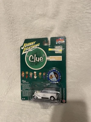 JOHNNY LIGHTNING White Lightning, 1933 Ford Delivery, Chase, Clue Detective Game - Image 1 of 4