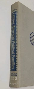 Famous American Political Families By Don Lawson - 1965 Hardcover - Imagen 1 de 10