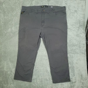 Ariat Rebar M4 Pantalone Uomo 50x28 Grigio Relax Dritto Lavoro Cotone Elasticizzato - Foto 1 di 10