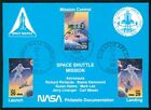 USA CARD 1994 NASA SPACE SHUTTLE MISSION ASTRONAUTS ROCKETS //m3842