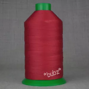 BONDED NYLON STRONG SEWING THREAD 20s 1,500m SPOOL CHERRY RED 20 TKT LEATHER 135 - Picture 1 of 1