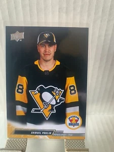 2022-23 Upper Deck 1st Draft Samuel Poulin #738 Pittsburgh Penguins - Picture 1 of 2