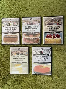 (All 5 series) THE GREAT BRITISH BAKING SHOW complete series US REGION 1 DVD - Imagen 1 de 2