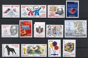 Mónaco 2006: Buen año completo estampillas MNH muy finas - Valor nominal: 66,44 € - Imagen 1 de 5