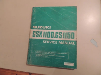 SUZUKI GS1150 GSX 1100 E ES EF 1984 Workshop Service manual Werkstatthandbuch  - - Bild 1 von 4