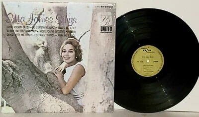ETTA JAMES Sings LP VG+ Vinyl Plays Well United Superior Stereo US 7712  - Image 1 of 3
