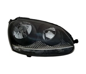faro anteriore destro per VW GOLF 5 2003 2004 2005 2006 2007 2008 2009 nero V... - Bild 1 von 1