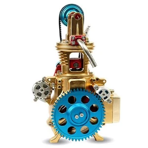 Single-cylinder Engine Build Kit Car Engine Assembly Kit Gift Toy for Collection - Picture 1 of 6