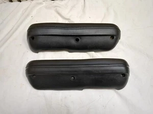 1969 1970 Ford Mustang Xr7 Eliminator Black Door Arm Rests Original OEM Nice - Picture 1 of 23