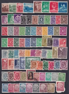 Germany Used/MH 1941-1965 Collection 237 Different Stamps SCV $120+ - Bild 1 von 3