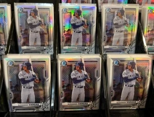 (x33 Lot) Alexander Vargas 2021 Bowman Draft #121 REFRACTOR Chrome 1st Bowman RC - Picture 1 of 1