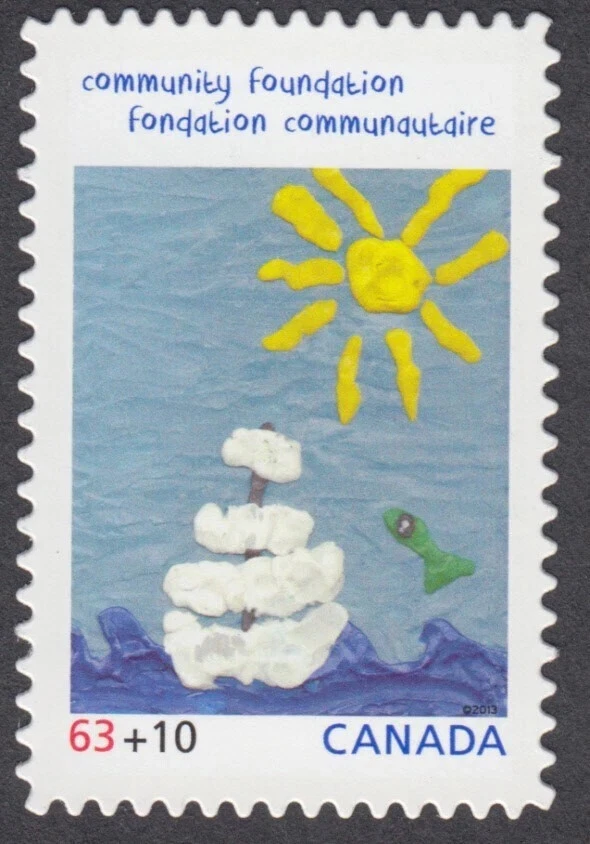 CANADÁ - SCOTT B20i - VFNH - Troquelado a la forma - SEMIPOSTAL - SALUD MENTAL Foto 1 de 1