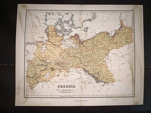 Landkarte von Preußen (1872) - Bild 1 von 8