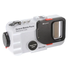 Sea frog 40m Waterproof Diving House Underwater Case f Universal Cellphone White - Picture 1 of 11