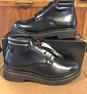 MENS ROCKY 501-8 PRO-CELL POLISHABLE DRESS LEATHER CHUKKA BOOTS SHOES 7 W - Picture 1 of 10