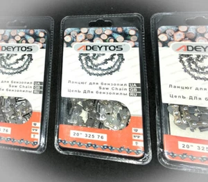 3x Sägekette Kette 20" für Kettensäge Motorsäge 0,325"  1,5mm  76TG - Bild 1 von 4