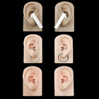 Silicone Ear Model Professional Practice Piercing Tools Earring Display ToLI