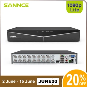 SANNCE 4CH/8CH/16CH 1080P HDMI DVR Video Recorder CCTV Security System Remote - Picture 1 of 14