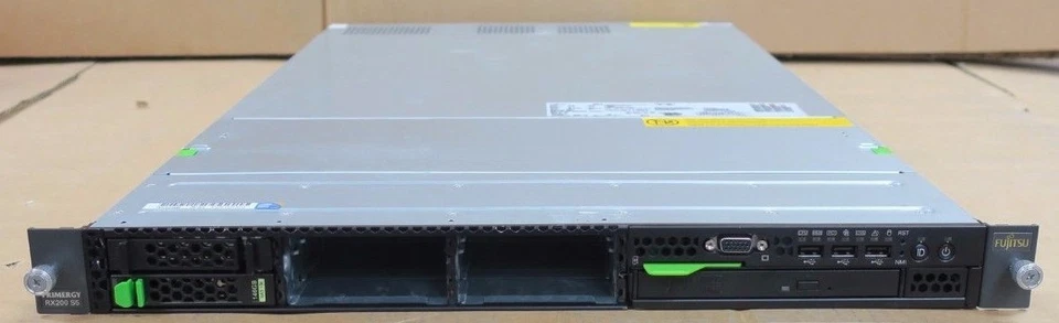 Fujitsu Primergy RX200 S5 2x Xeon Quad-Core 2.26GHz E5520 6GB 146GB Rack Server - Image 1 of 3
