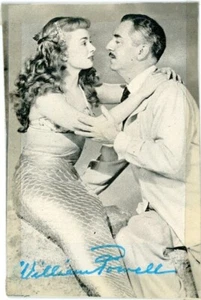 William Powell fotografia vintage firmata a mano - Foto 1 di 2