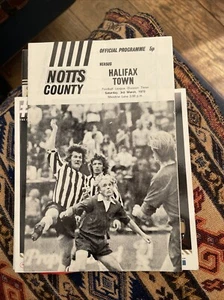 Notts County V Halifax Town 03/03/73 Division Three - Picture 1 of 1