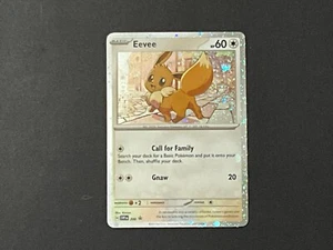 POKEMON PROMO SVP EEVEE 200 COSMIC HOLO - DESTINED RIVALS BLISTER PROMO - Picture 1 of 2
