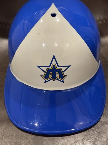 Vintage Seattle Mariners Plastic Full Size Baseball Helmet. New Old Stock! Cover
