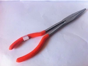ALICATES DE NARIZ LARGA DE 11" 25 GRADOS ALICATES MECÁNICOS AUTOMÁTICOS - Imagen 1 de 1