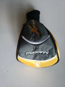 Maxfli CrossbaX 3 Holz Golf Headcover Schwarz Gelb Headcover - Bild 1 von 2