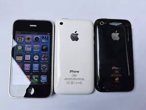 iOS 3 Apple iPhone 3GS - 8G  16G 32GB (Unlocked) A1303 (GSM) 100% Working - Picture 1 of 10