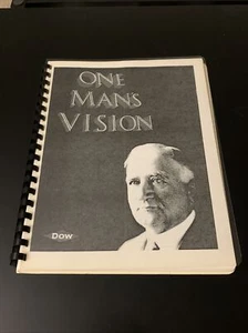 Rare - One Man’s Vision Herbert Dow Chemical Book  - Imagen 1 de 8