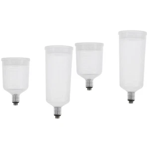  2 Count Airbrush Bottles Pot Pigment Container Mixing Cups Replacement Part - Picture 1 of 12