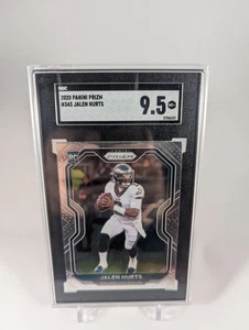 2020 Panini Prizm Jalen Hurts RC Rookie #343 SGC 9.5 EAGLES MVP - Picture 1 of 2