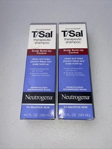 DUE Neutrogena T/Sal shampoo terapeutico 4,5 oz forfora sollievo psoriasi nuovo - Foto 1 di 3