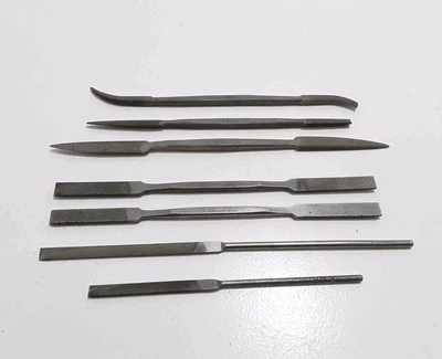 7 Präzisionsfeilen Riffelfeilen Nadelfeilen Swiss Vallorbe Fischer #4 - Bild 1 von 4