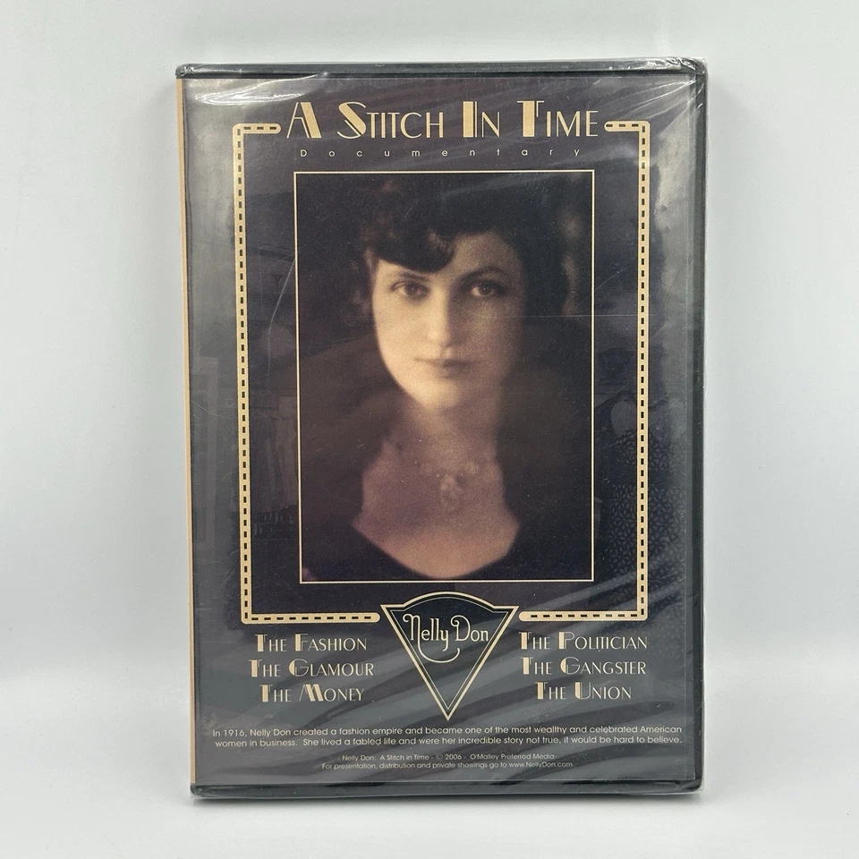 "nelly Don a Stitch in Time" DVD OOP 2006 Fashion Entrepreneur Kansas City KC