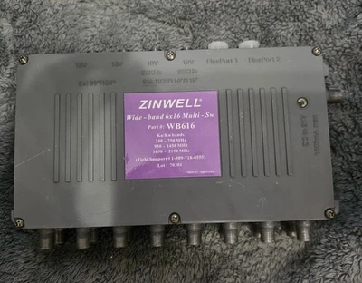 Zinwell WB616 Wide Band Multi-Sw, 6x16 - Image 1 of 4