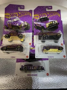 Hot Wheels 2025 Pearl & Chrome - (5 Cars Set) 57th Anniversary Series - Picture 1 of 7