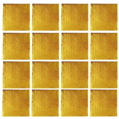 200pcs Aluminium Foil Paper Foil Paper Wrapping Paper Gift Package Orange - image 1 of 4