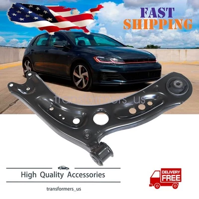 1PCS Front Right Lower Control Arm For Volkswagen GTI SE Hatchback 4-Door 2021 - Image 1 of 4