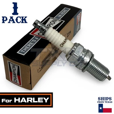 1 Pack Champion Spark Plug - For FXD 1450 Dyna Super Glide Harley-Davidson - Image 1 of 3