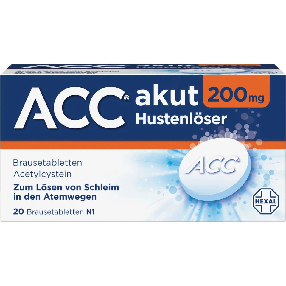 ACC akut 200 mg Hustenlöser 20 Brausetabletten (06302311)