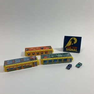 BLUE AUSTIN HEALEY MINI INSIDERS POCKET GARAGES MICRO MACHINES - Picture 1 of 9