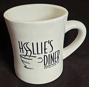 Tazza da caffè Hallie's Diner stile Petaluma Ca Diner tazza con pareti spesse merce di serie M - Foto 1 di 4