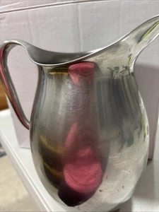 Jarra de agua de acero inoxidable para restaurante - Imagen 1 de 2