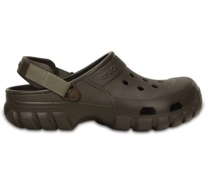Crocs Offroad Sport Clogs Adjustable Strap Espresso Walnut Brown Mens Size 11 - Picture 1 of 7