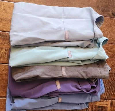 Lot Of 5 Figs Scrub Top Shirt XL Mixed Colors Medical Sleeveless Uniform Womens - Image 1 of 4