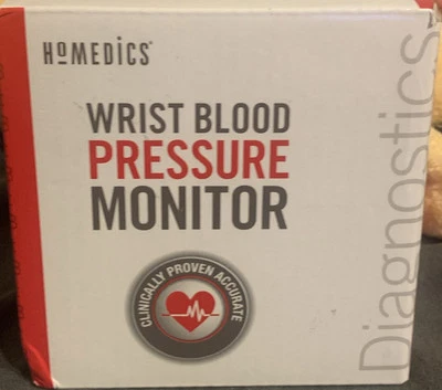 Monitor automático de presión arterial HoMedics, muñeca | Tecnología de medición inteligente Nuevo en caja Foto 1 de 4