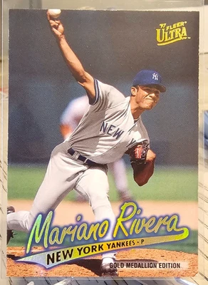 Fleer Ultra Gold Medallion 1997 Mariano Rivera #G103 Yankees Foto 1 de 2
